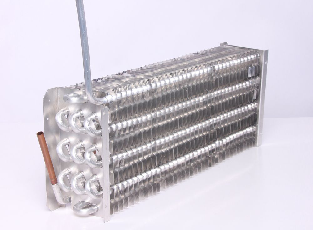 Aluminum radiator of refrigerator